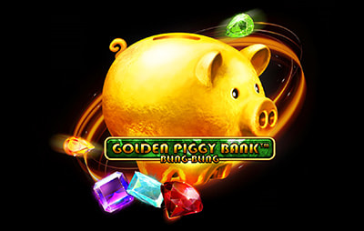 Golden Piggy Bank - Bling Bling